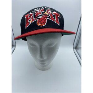 Miami Heat NBA Hardwood Classics '47 Brand Snapback Hat Cap Embroidered Logo